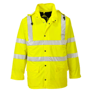 Portwest S490 Sealtex Ultra Hi-Vis Waterproof Jacket Yellow Large - Apparel & Accessories > Clothing > Outerwear > Coats & Jackets > Rain Coats SALE HI-VIS JACKETS