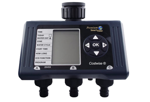 Cost Wise 3-Way Outlet Water Timer - Home & Garden > Lawn & Garden > Watering & Irrigation > Sprinkler Accessories > Sprinkler Controls Garden watering