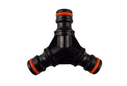 Three Way Snap-On Male Black - Home & Garden > Lawn & Garden Garden watering