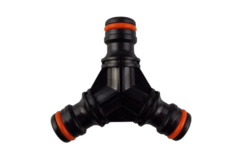 Three Way Snap-On Male Black - Home & Garden > Lawn & Garden Garden watering