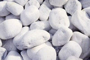 40-80mm Polar White Cobbles - Home & Garden > Lawn & Garden > Gardening Gravel
