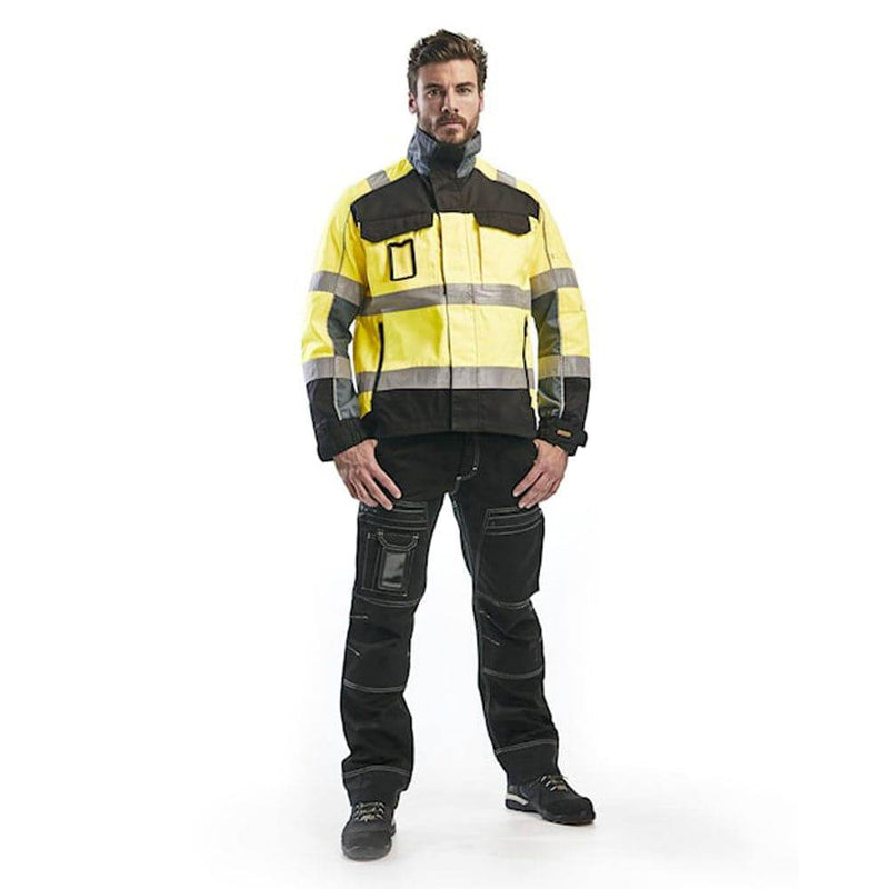 Blaklader 4051 Hi-Vis Water-Repellent Jacket - Apparel & Accessories HI-VIS JACKETS & COATS