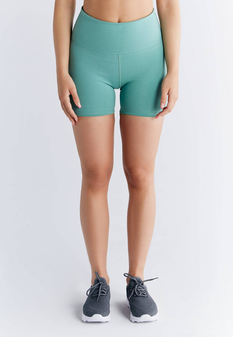 Organic Mini Sports Shorts: Womens
