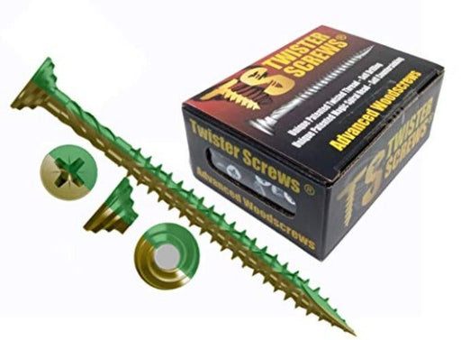 Twisterscrews Advanced Decking Screws - Hardware > Hardware Accessories > Hardware Fasteners > Screws SCREWS
