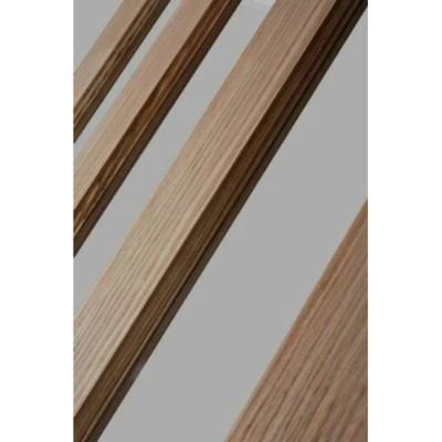 Modern 3 Panel Oak Clear Glazed Unfinished Internal Door - All Sizes - Doors