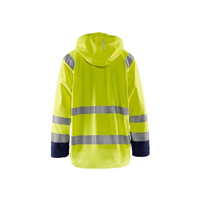 Blaklader 4323 Rain Hi-Vis Waterproof Jacket Level 1 - Apparel & Accessories HI-VIS JACKETS & COATS
