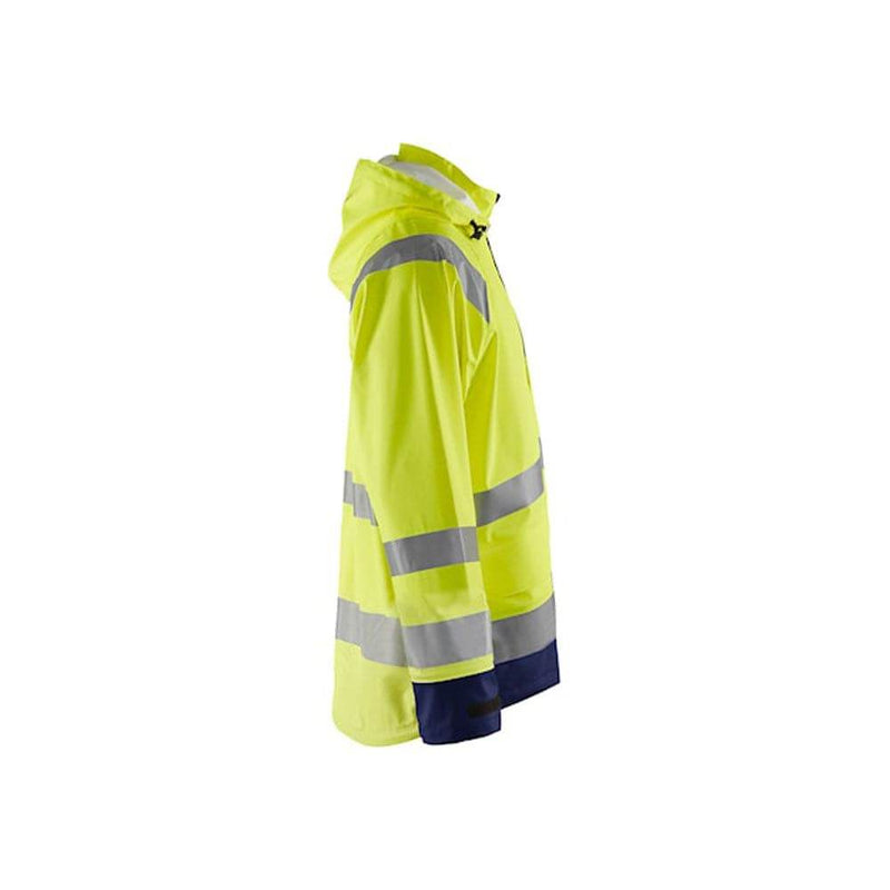Blaklader 4323 Rain Hi-Vis Waterproof Jacket Level 1 - Apparel & Accessories HI-VIS JACKETS & COATS