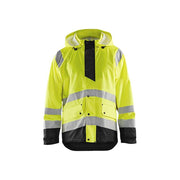 Blaklader 4323 Rain Hi-Vis Waterproof Jacket Level 1 - Apparel & Accessories HI-VIS JACKETS & COATS