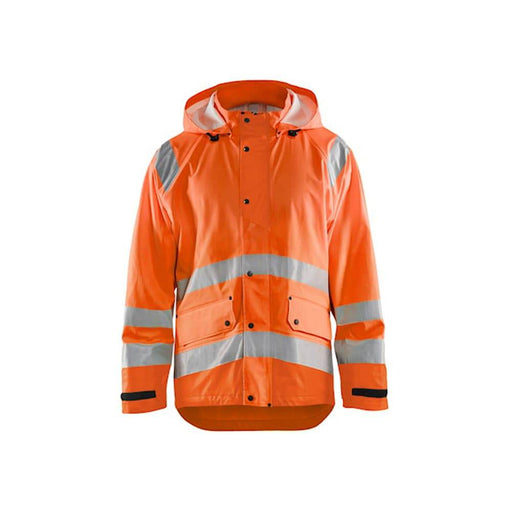 Blaklader 4323 Rain Hi-Vis Waterproof Jacket Level 1 - Apparel & Accessories HI-VIS JACKETS & COATS