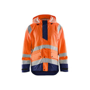 Blaklader 4323 Rain Hi-Vis Waterproof Jacket Level 1 - Apparel & Accessories HI-VIS JACKETS & COATS