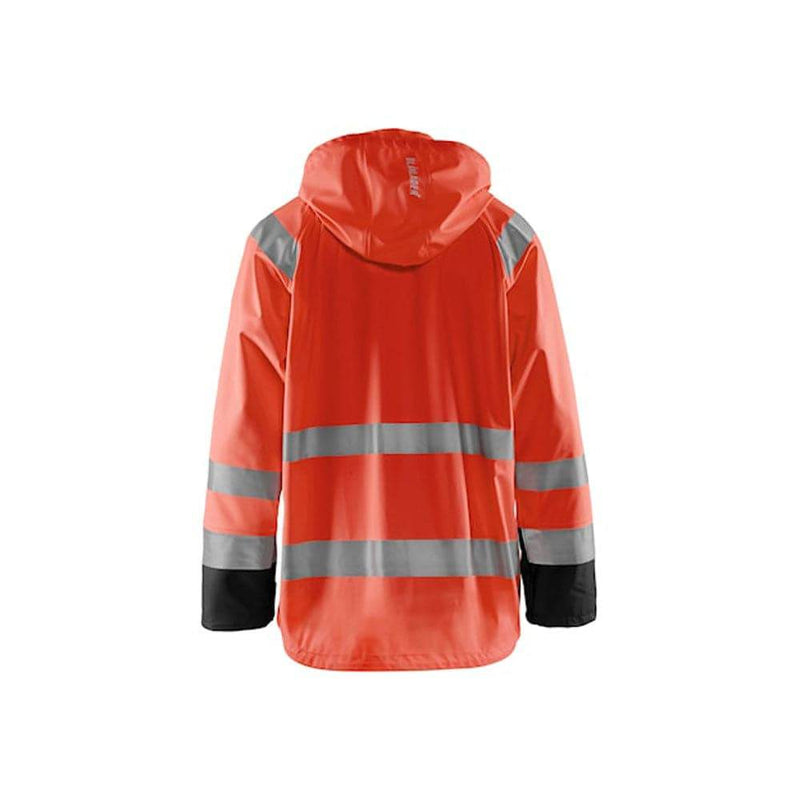 Blaklader 4323 Rain Hi-Vis Waterproof Jacket Level 1 - Apparel & Accessories HI-VIS JACKETS & COATS