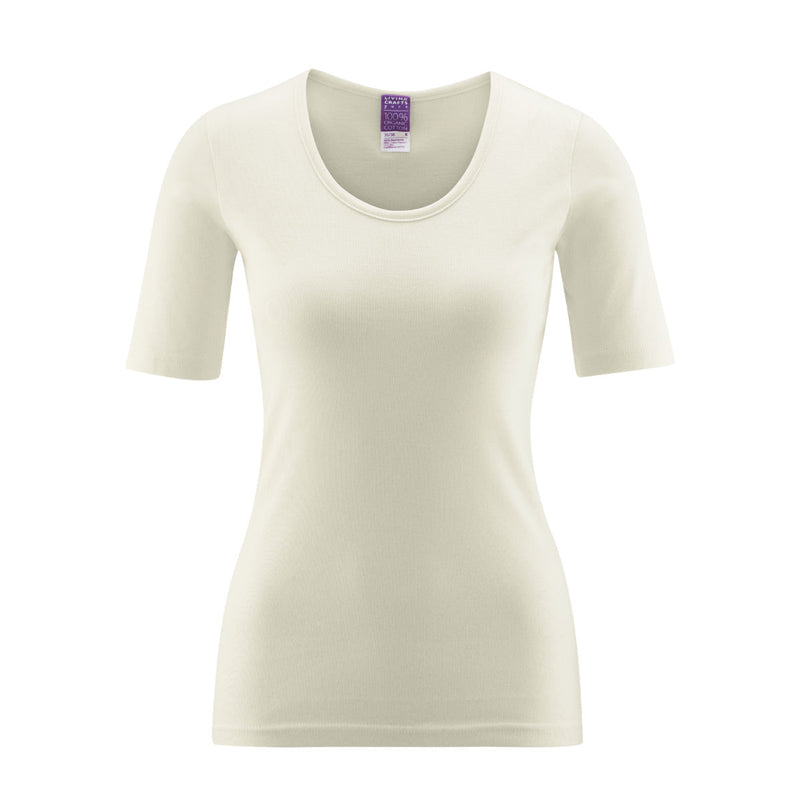 Organic Cotton Base Layer T-shirt: Womens