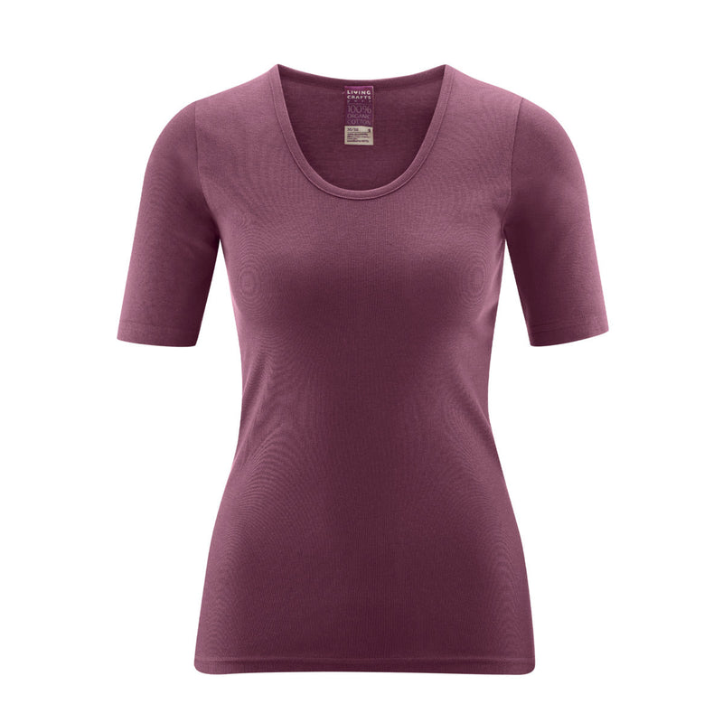 Organic Cotton Base Layer T-shirt: Womens