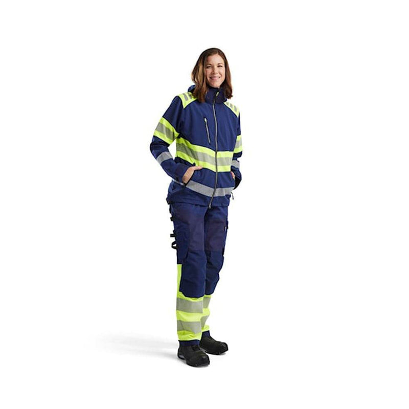 Blaklader 4404 Women's Softshell Hi-Vis Jacket - WOMENS HI-VIS CLOTHING