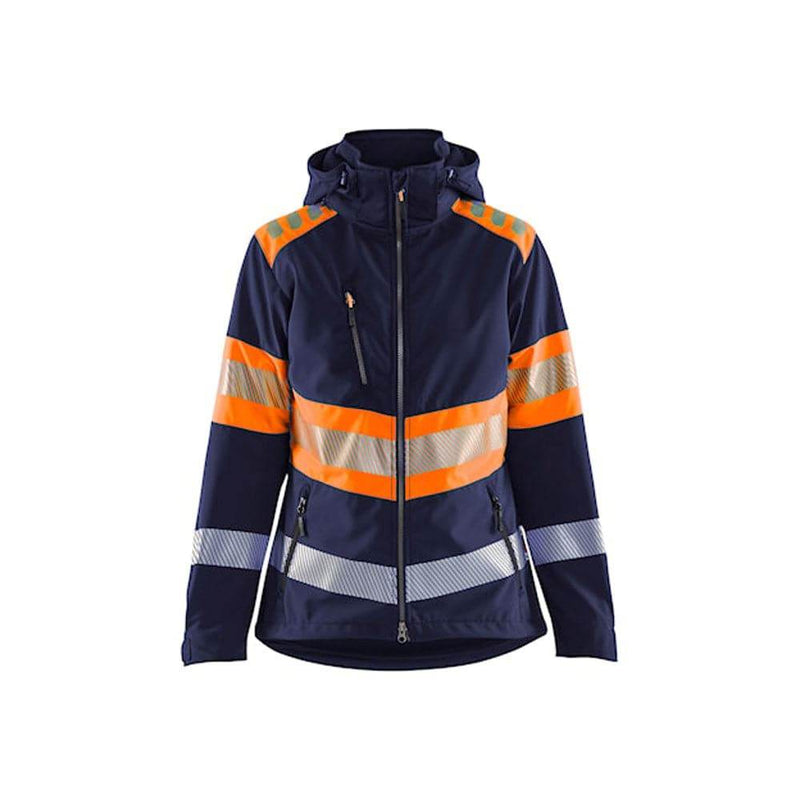 Blaklader 4404 Women's Softshell Hi-Vis Jacket - WOMENS HI-VIS CLOTHING
