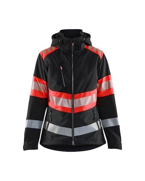 Blaklader 4404 Women's Softshell Hi-Vis Jacket - WOMENS HI-VIS CLOTHING