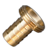 Brass Adaptor 1.25" BSPM - 32mm - Hardware > Plumbing > Plumbing Fittings & Supports > Pipe Connectors Tech Hose & Fittings