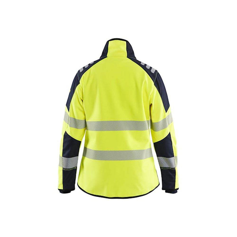 Blaklader 4448 Women's Hi-Vis Flame Resistant Multinorm Softshell Jacket - Apparel & Accessories FLAME RETARDANT JACKETS