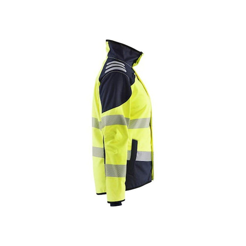 Blaklader 4448 Women's Hi-Vis Flame Resistant Multinorm Softshell Jacket - Apparel & Accessories FLAME RETARDANT JACKETS