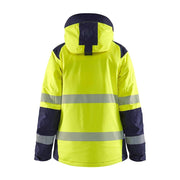 Blaklader 4456 Women's Hi-Vis Winter Jacket - WOMENS HI-VIS CLOTHING