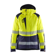 Blaklader 4456 Women's Hi-Vis Winter Jacket - WOMENS HI-VIS CLOTHING
