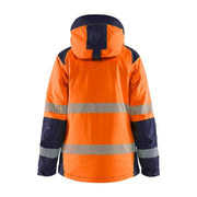 Blaklader 4456 Women's Hi-Vis Winter Jacket - WOMENS HI-VIS CLOTHING
