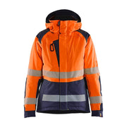 Blaklader 4456 Women's Hi-Vis Winter Jacket - WOMENS HI-VIS CLOTHING