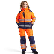 Blaklader 4456 Women's Hi-Vis Winter Jacket - WOMENS HI-VIS CLOTHING