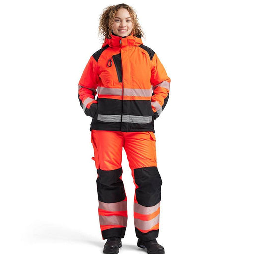 Blaklader 4456 Women's Hi-Vis Winter Jacket - WOMENS HI-VIS CLOTHING