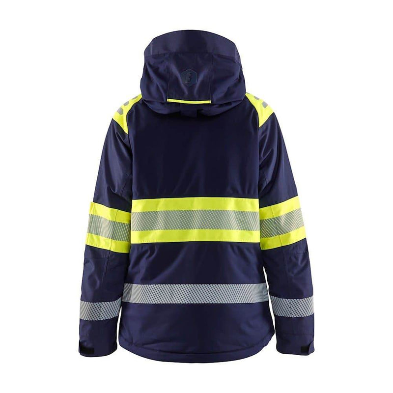 Blaklader 4470 Women's Hi-Vis Winter Jacket - WOMENS HI-VIS CLOTHING