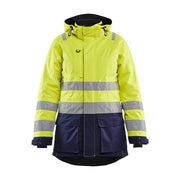 Blaklader 4472 Women's Hi-vis Winter Waterproof Parka Jacket - WOMENS HI-VIS CLOTHING