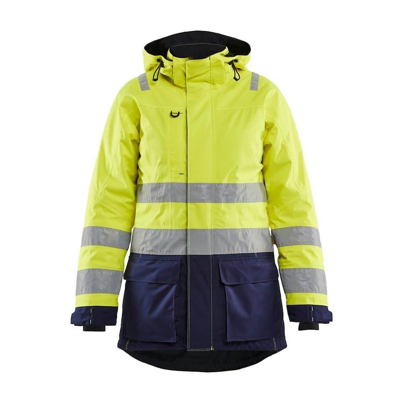 Blaklader 4472 Women's Hi-vis Winter Waterproof Parka Jacket - WOMENS HI-VIS CLOTHING