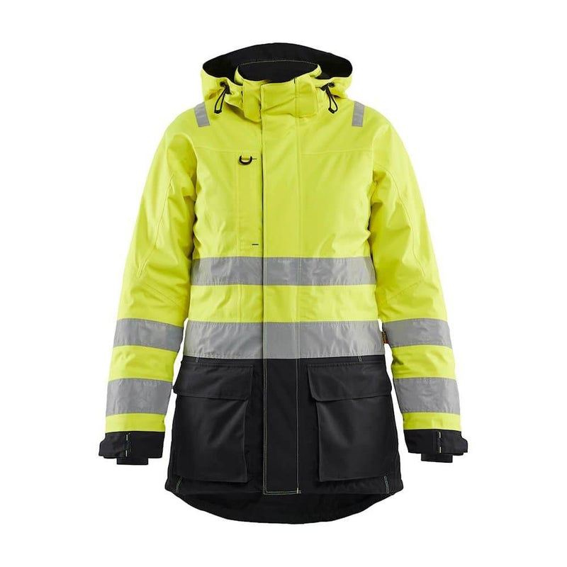 Blaklader 4472 Women's Hi-vis Winter Waterproof Parka Jacket - WOMENS HI-VIS CLOTHING