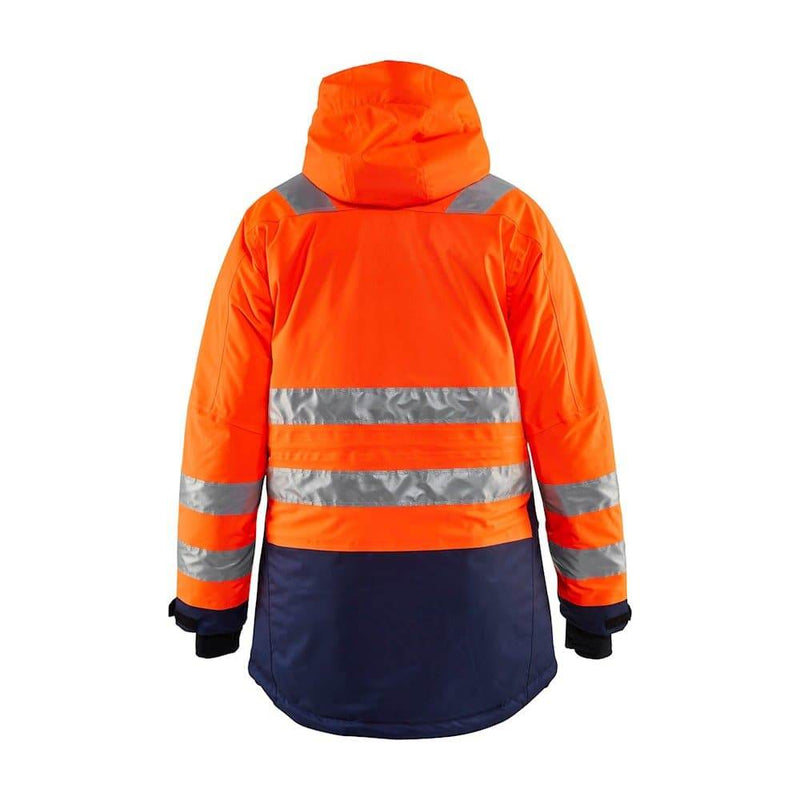 Blaklader 4472 Women's Hi-vis Winter Waterproof Parka Jacket - WOMENS HI-VIS CLOTHING
