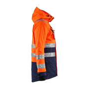 Blaklader 4472 Women's Hi-vis Winter Waterproof Parka Jacket - WOMENS HI-VIS CLOTHING
