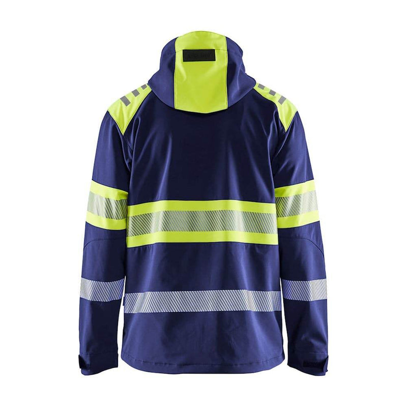 Blaklader 4494 Hi-Vis Softshell Jacket - HI-VIS JACKETS & COATS