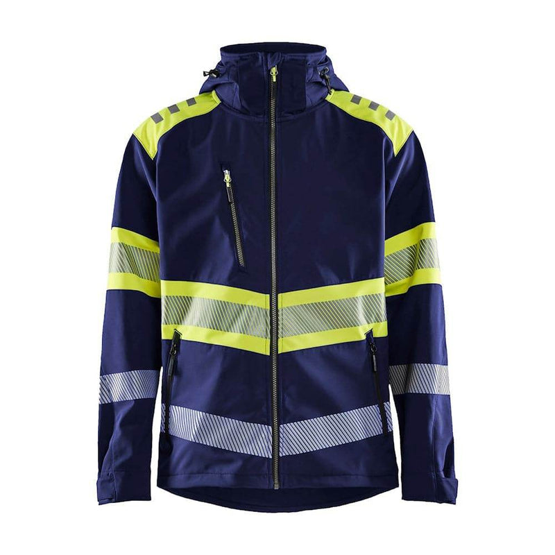 Blaklader 4494 Hi-Vis Softshell Jacket - HI-VIS JACKETS & COATS