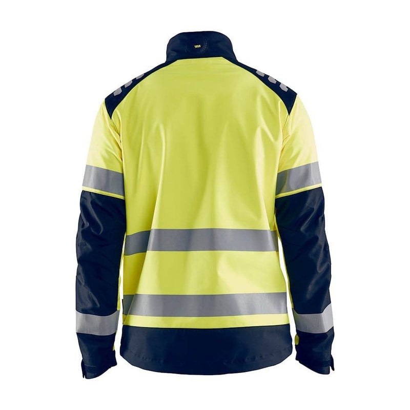 Blaklader 4497 Hi-Vis Waterproof Windproof Softshell Jacket - HI-VIS JACKETS & COATS