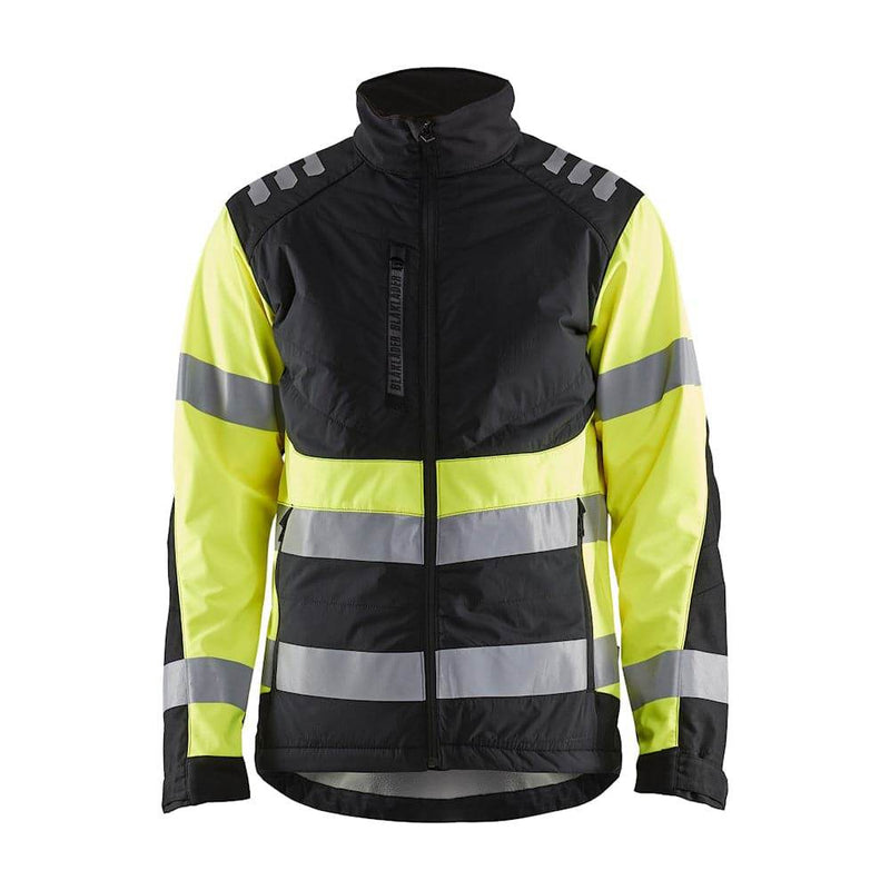 Blaklader 4497 Hi-Vis Waterproof Windproof Softshell Jacket - HI-VIS JACKETS & COATS