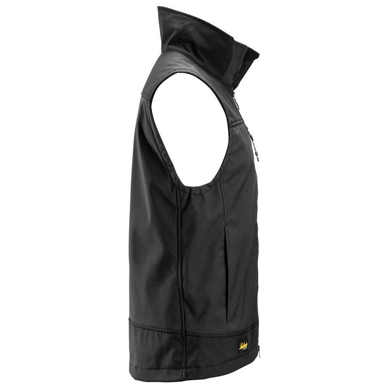Snickers 4506 AllroundWork Softshell Stretch Vest - Apparel & Accessories > Clothing > Outerwear > Vests BODYWARMERS