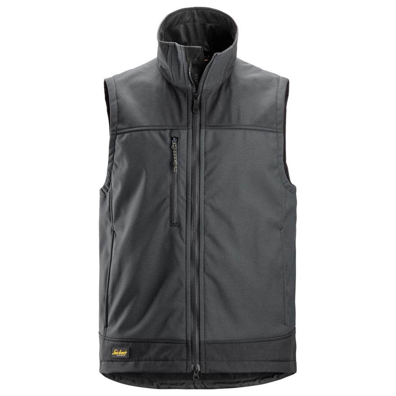 Snickers 4506 AllroundWork Softshell Stretch Vest - Apparel & Accessories > Clothing > Outerwear > Vests BODYWARMERS