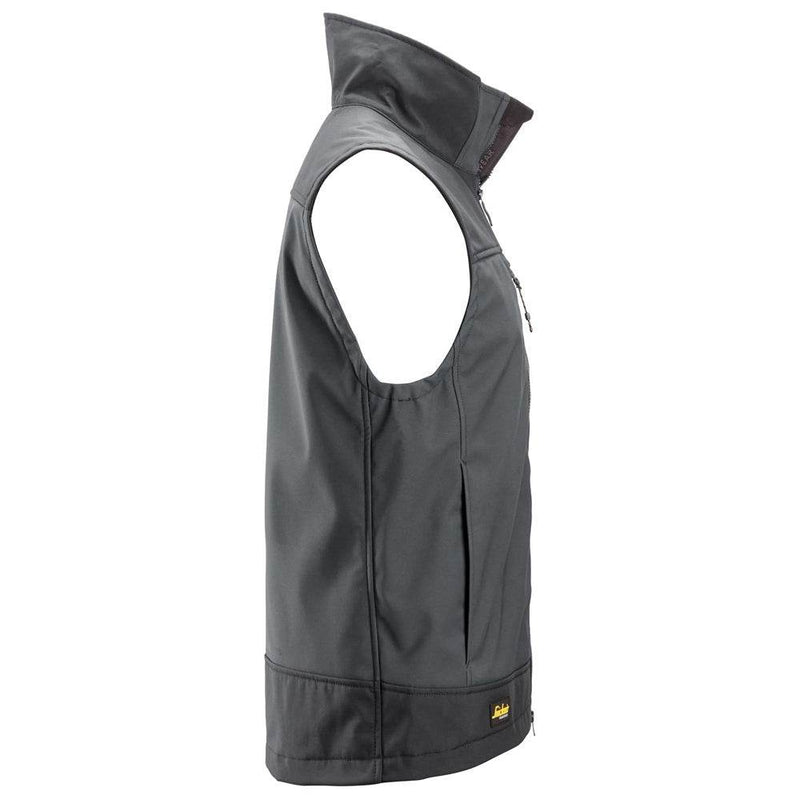 Snickers 4506 AllroundWork Softshell Stretch Vest - Apparel & Accessories > Clothing > Outerwear > Vests BODYWARMERS
