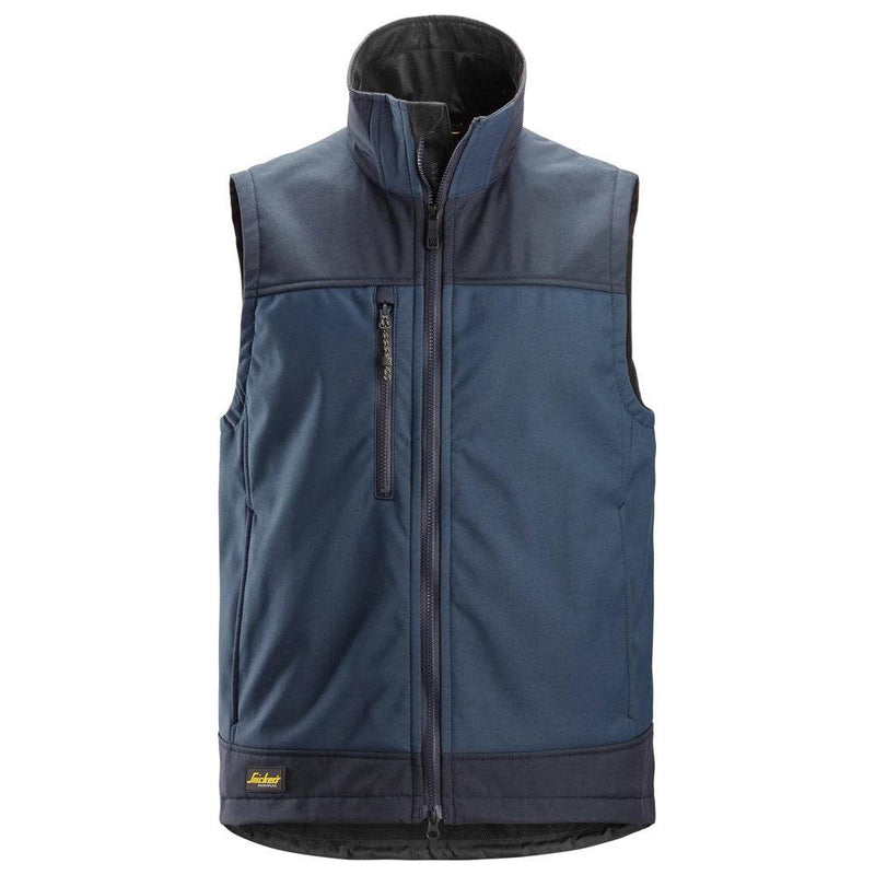 Snickers 4506 AllroundWork Softshell Stretch Vest - Apparel & Accessories > Clothing > Outerwear > Vests BODYWARMERS