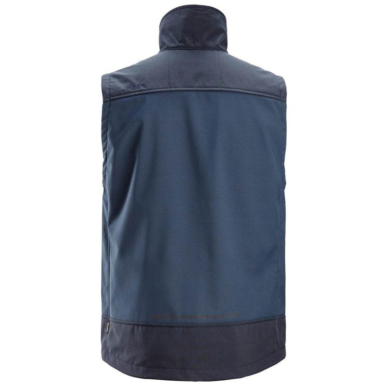 Snickers 4506 AllroundWork Softshell Stretch Vest - Apparel & Accessories > Clothing > Outerwear > Vests BODYWARMERS