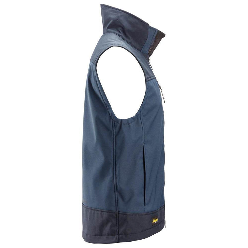 Snickers 4506 AllroundWork Softshell Stretch Vest - Apparel & Accessories > Clothing > Outerwear > Vests BODYWARMERS