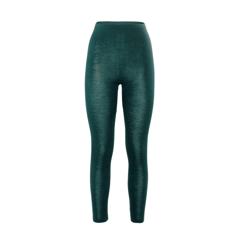 Organic Wool & Silk Leggings: Womens