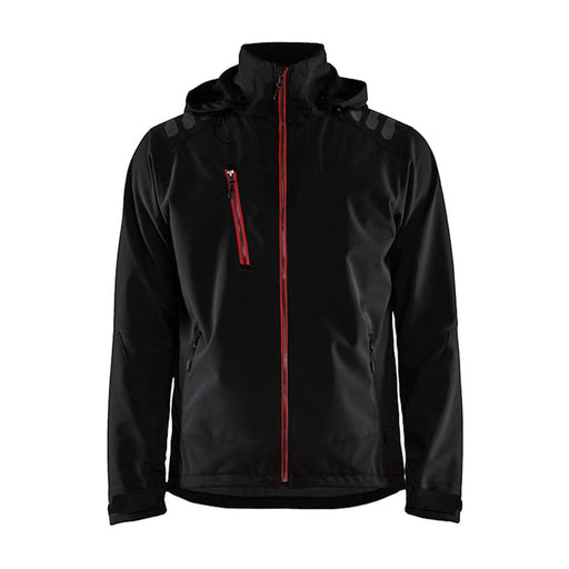 Blåkläder 4749 Stretch Hooded Softshell Jacket, wind and waterproof fabric - Apparel & Accessories > Clothing > Outerwear > Coats & Jackets > Windbreakers SOFTSHELL JACKETS