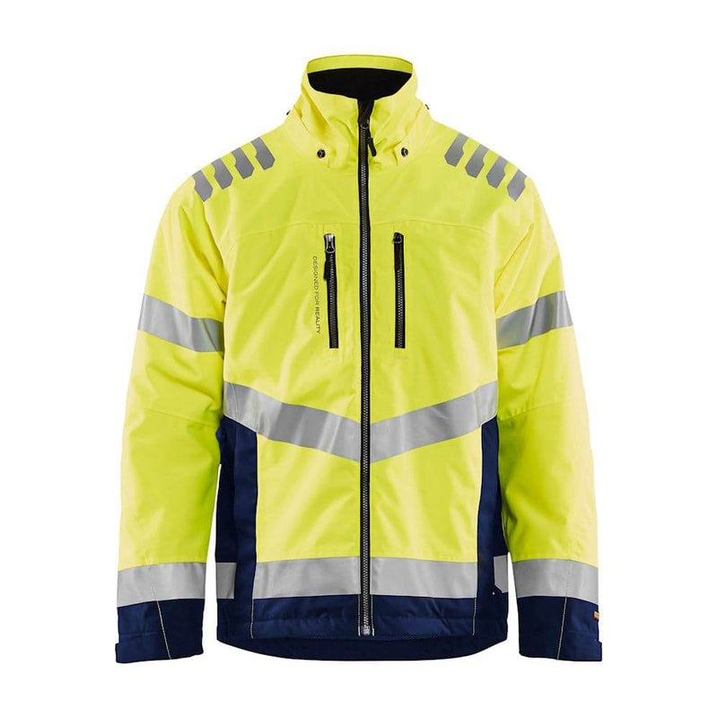 Blaklader 4780 Hi-Vis Lightweight lined Waterproof Winter Jacket - HI-VIS JACKETS & COATS