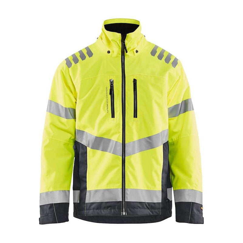 Blaklader 4780 Hi-Vis Lightweight lined Waterproof Winter Jacket - HI-VIS JACKETS & COATS