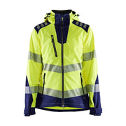 Blaklader 4791 Women's Hi-Vis Waterproof Stretch Softshell Jacket - WOMENS HI-VIS CLOTHING